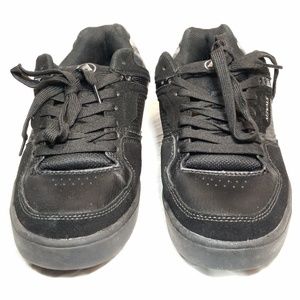 Airwalk Casual Skateboard Sneakers Suede Plaid Blk